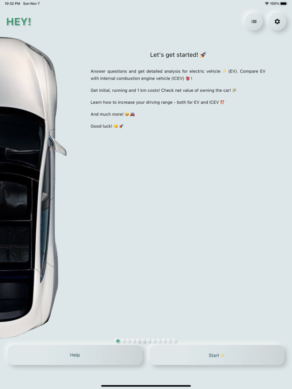 Screenshot #4 pour EV: electric car costs & range