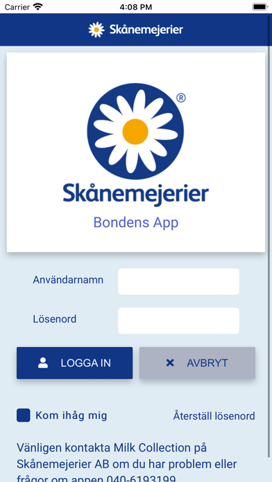 Skånemejerier Milk Collection Screenshot