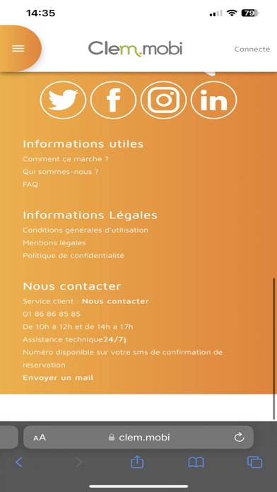 Remi+ Autopartage Screenshot