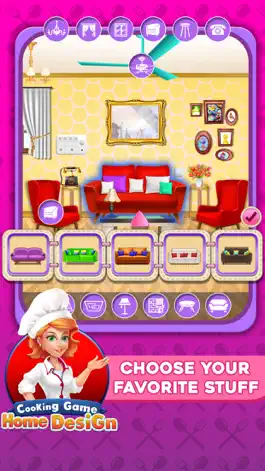 Game screenshot Home Design : Cooking Chef hack