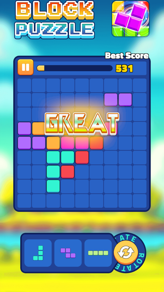 #2. Block Puzzle: Free Rotate (iOS) 由: Genix Lab