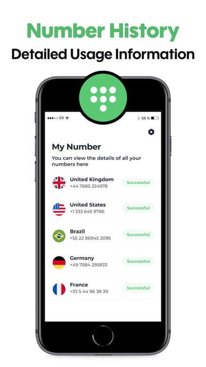 Virtual Phone Number - WABN screenshot-5