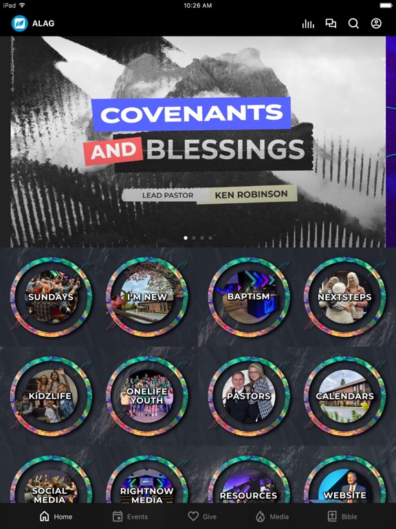 The Upper Room Experience iPad screenshot 1 - Lifestyle app