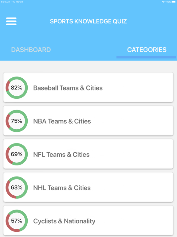 Screenshot #6 pour Sports Knowledge Quiz