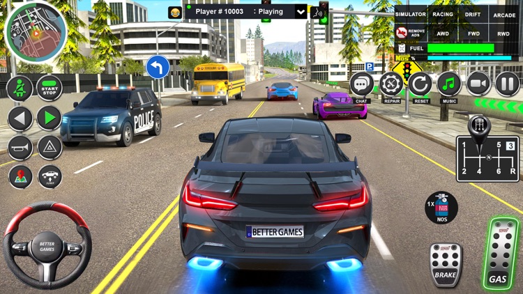 Car Driving Simulator Games screenshot-6