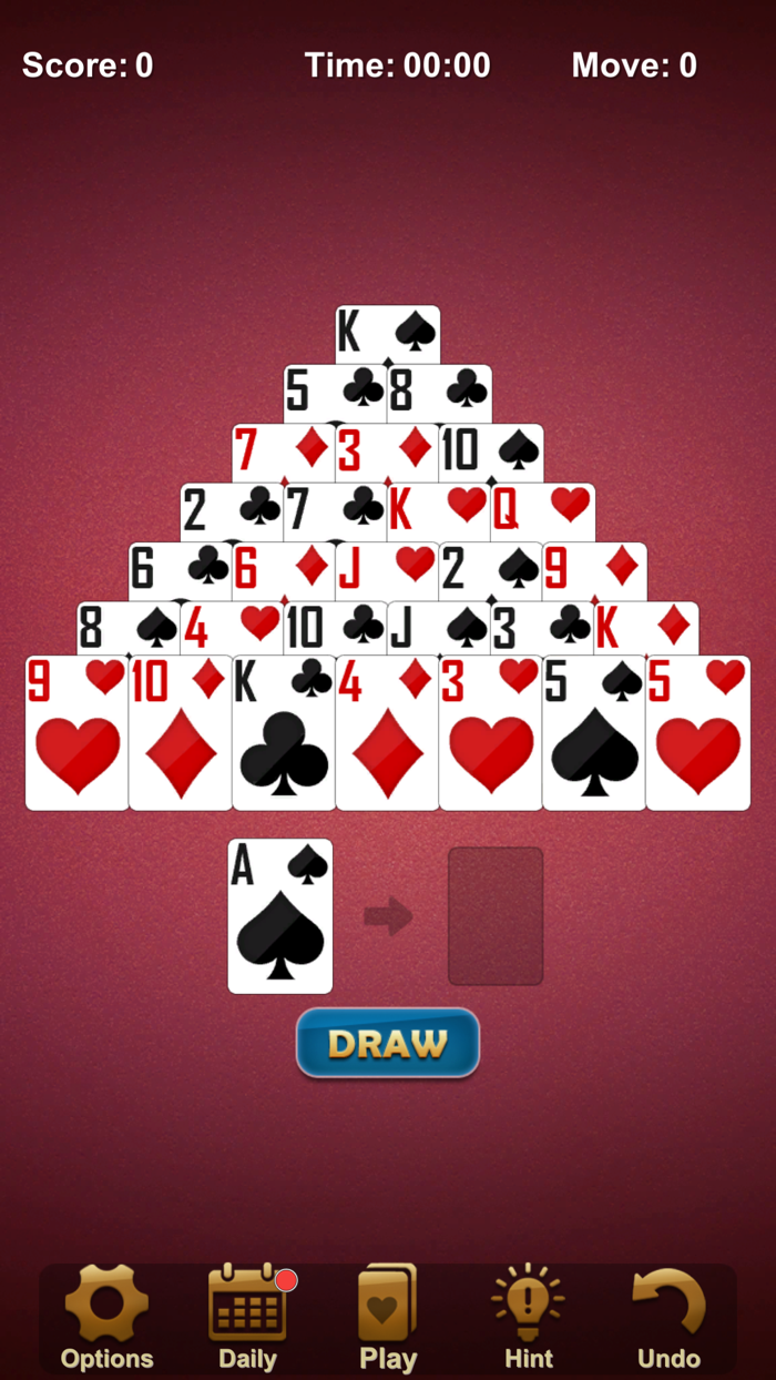 Pyramid Solitaire classic fun