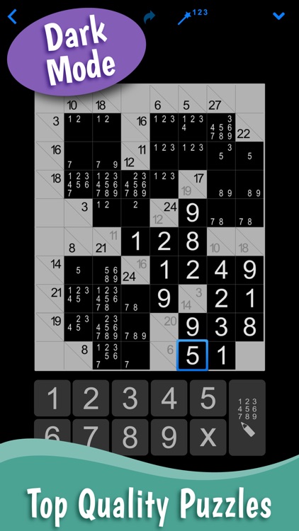 Kakuro: Number Crossword screenshot-3