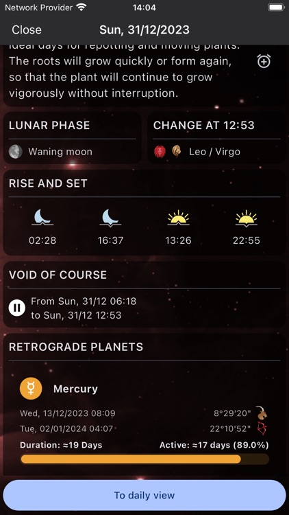 MoonWorx Lunar Calendar screenshot-5