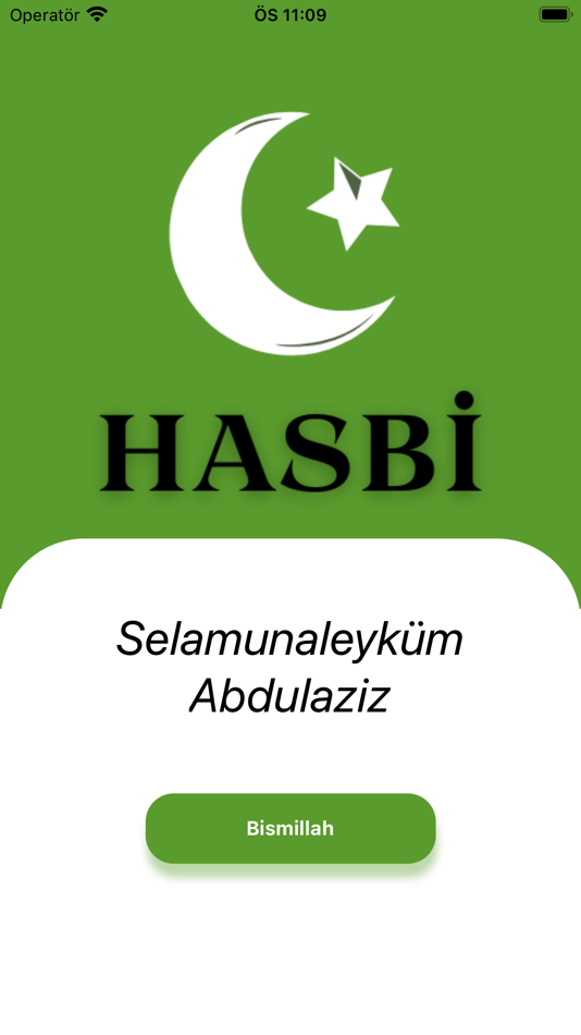 #1. Hasbi (iOS) 게시자: Abdulaziz Bardakcioglu
