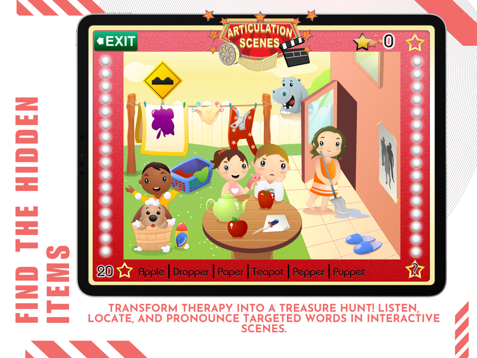 #2. Articulation Scenes (iOS) 由: Smarty Ears
