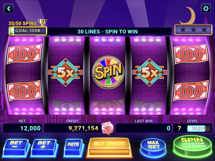 Slots Vegas Lights - 5 Reel
