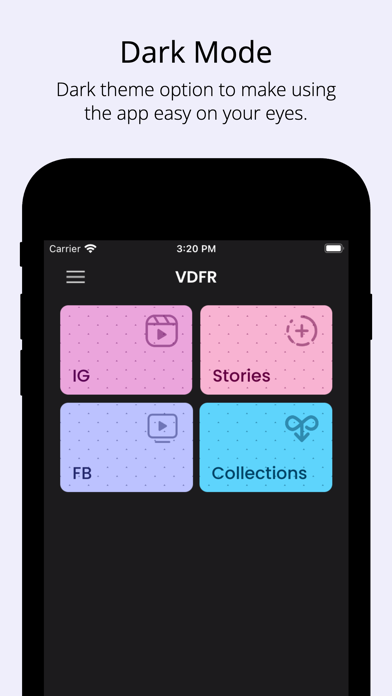 VDFR - Videos Stories Screenshot