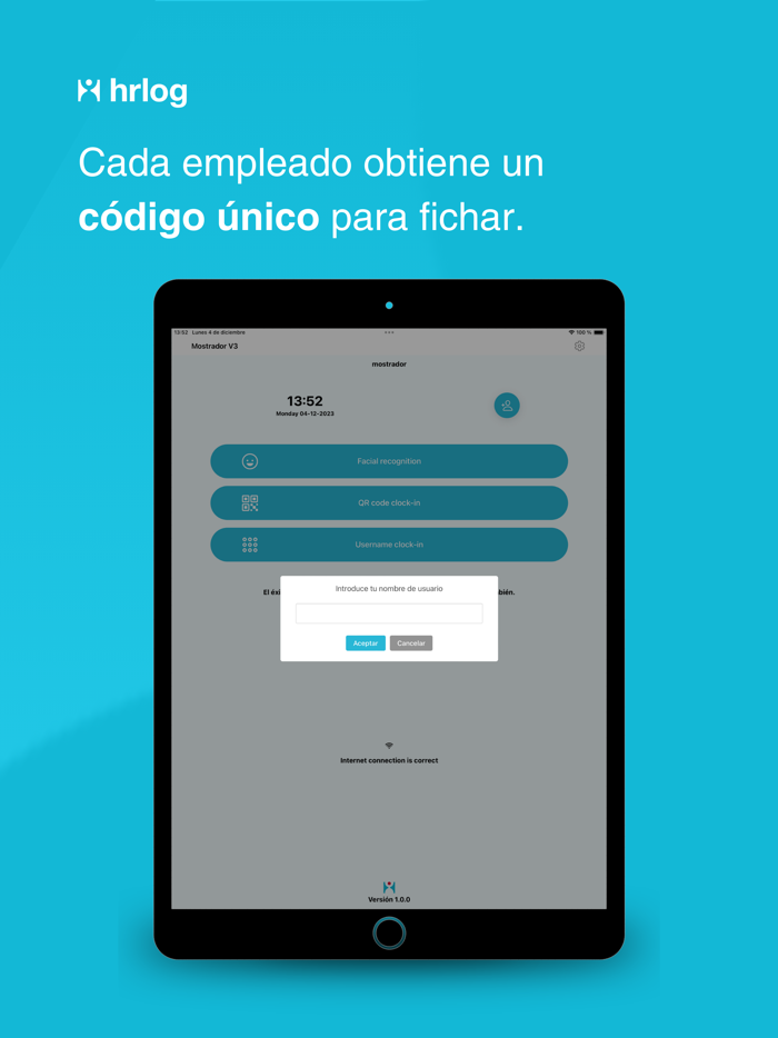 HRLOG V3  Mostrador
