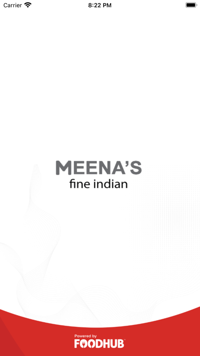Meenas Fine Indian Screenshot