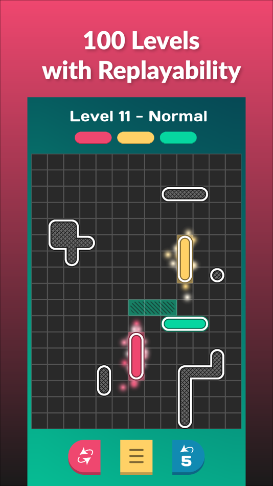 #1. Capsule Colliders: Puzzle Game (iOS) Podle: Matthew Gleason