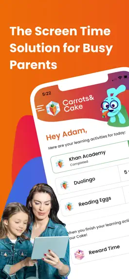 Game screenshot Carrots&Cake: Parental Control mod apk