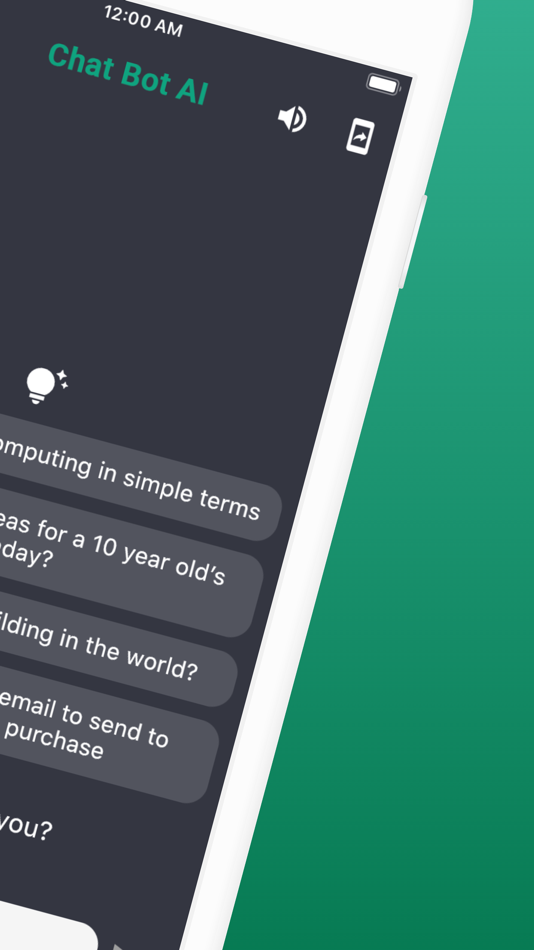 #2. Chat Bot AI - AI Chatbot (iOS) Podle: Mobile Cosmos, LLC