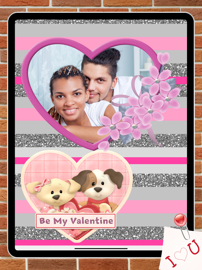Valentine’s Love Photo Frames