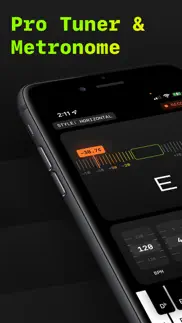 pitch pro tuner & metronome iphone screenshot 1