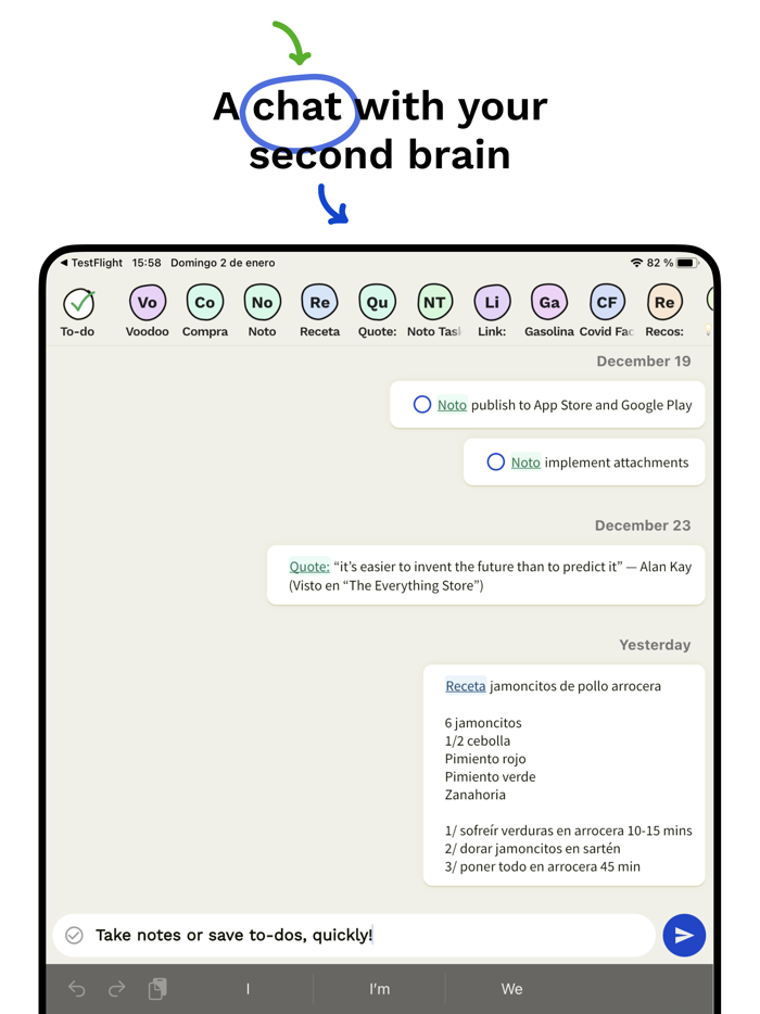Noto – Notes and To-Dos