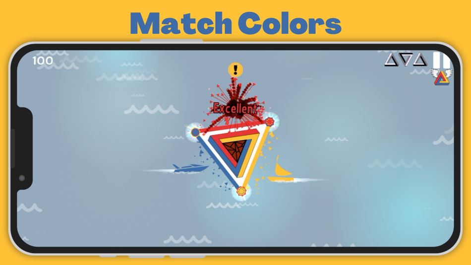 #1. Bermuda Triangle Game (iOS) 由: Carlos Saoud