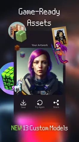 Game screenshot PixelVibe AI Character Creator mod apk