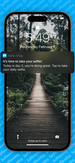 ‎Selfie A Day - Everyday Photo Screenshot