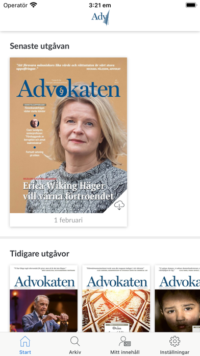 Advokaten Screenshot