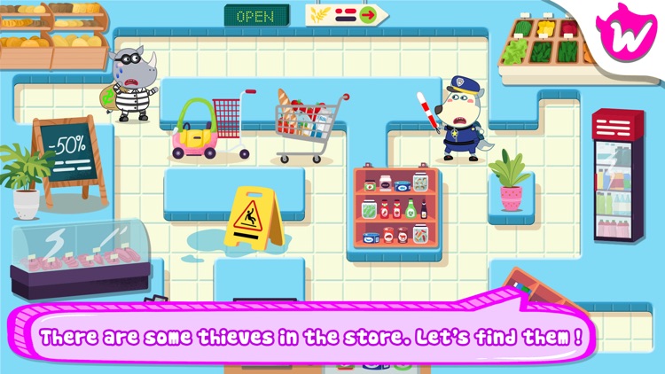 Wolfoo Police And Thief Game screenshot-6