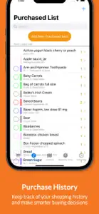 Grocery List - Shopping Lists screenshot #2 for iPhone