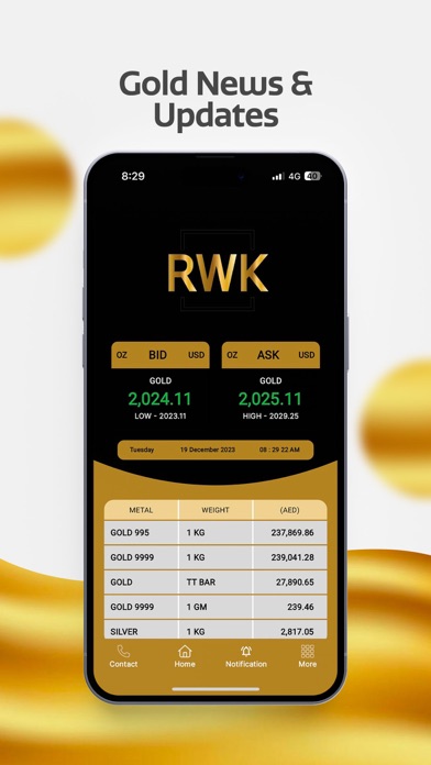 RWK Gold Screenshot 1 - AppWisp.com