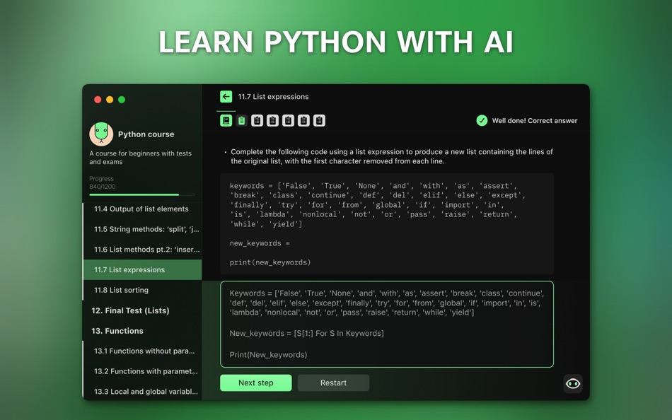 Learn Python: Coding School - 1.0.3 - (macOS)