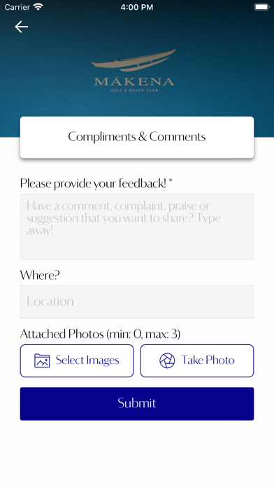 Makena Club Screenshot