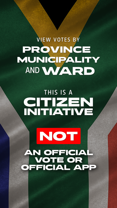 Vote South Africa Screenshot
