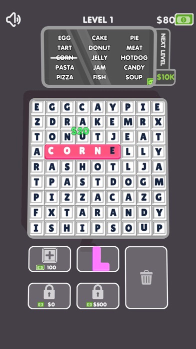 Word Button Screenshot