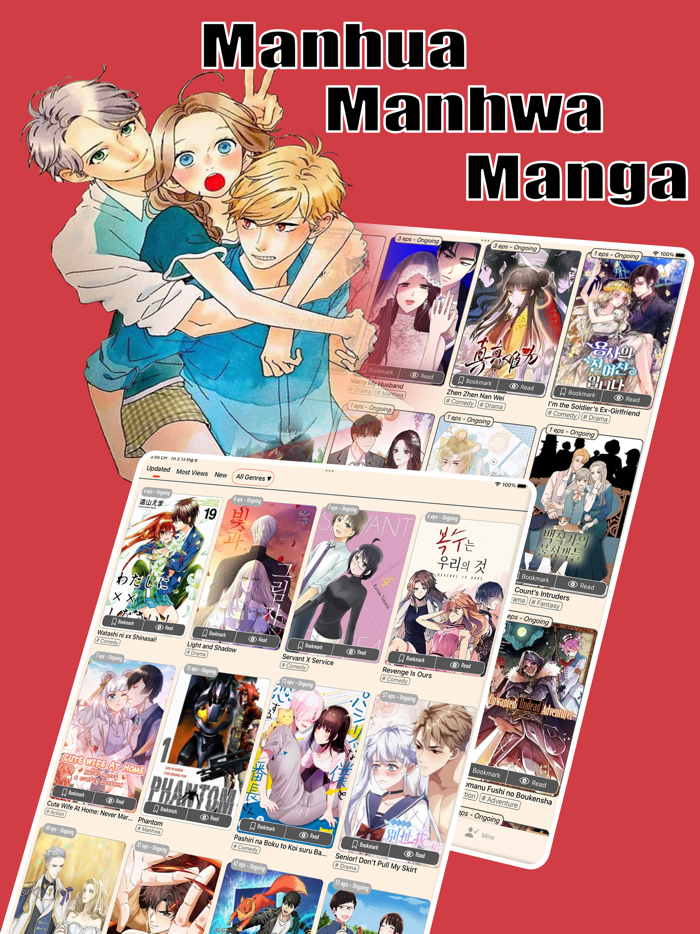Manga Reader Webtoon Comics