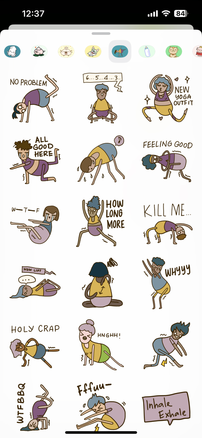 Yoga Yogi Moji