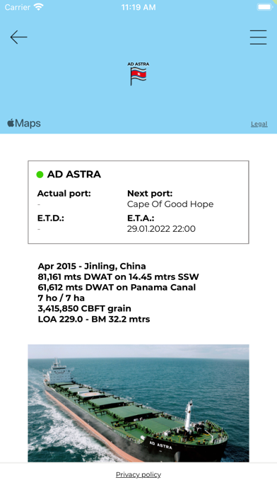 Screenshot #3 pour Transocean Maritime Agencies
