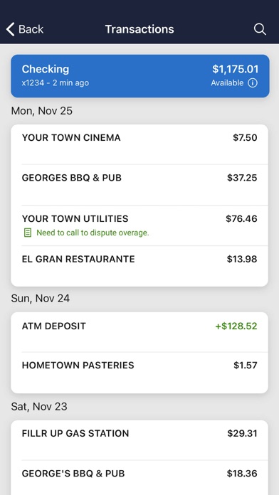 SWMCFCU Digital Banking Screenshot