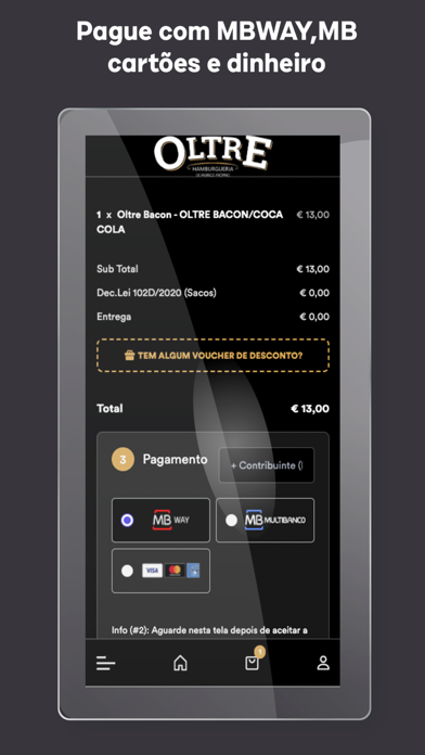 Oltre Hamburgueria Screenshot