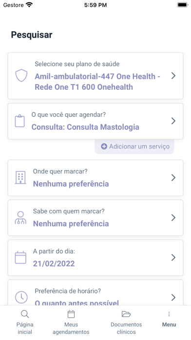 Clinica da Mama Screenshot