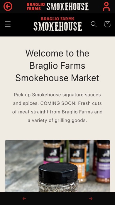 Braglio Farms Smokehouse Screenshot