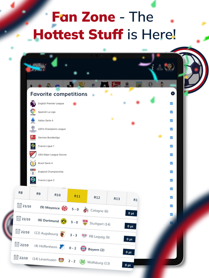 FanZone App for Football Fans