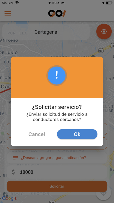 Go Services Screenshot