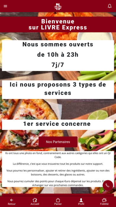 LIVRE-Express Screenshot