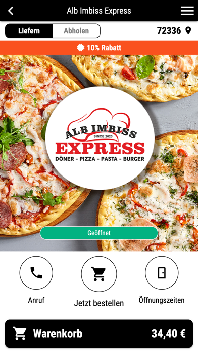 Alb Imbiss Express Screenshot
