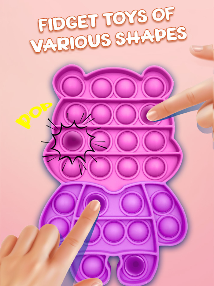 Fidget Toys Pop It Games 3D