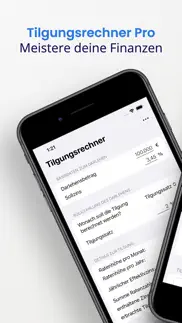 tilgungsrechner pro iphone screenshot 1