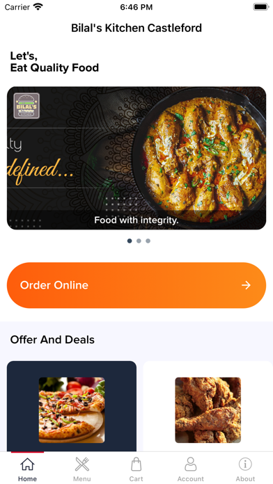 Bilal's Kitchen Castleford Screenshot