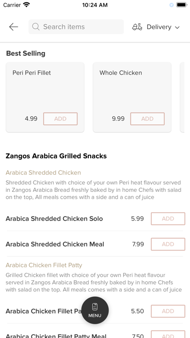 Zangos Peri Peri Screenshot